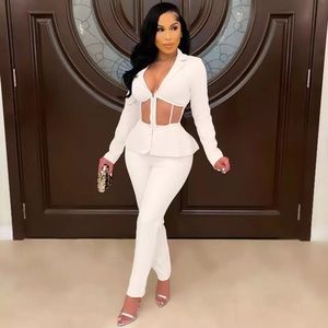 Nude Blazer and Pants set